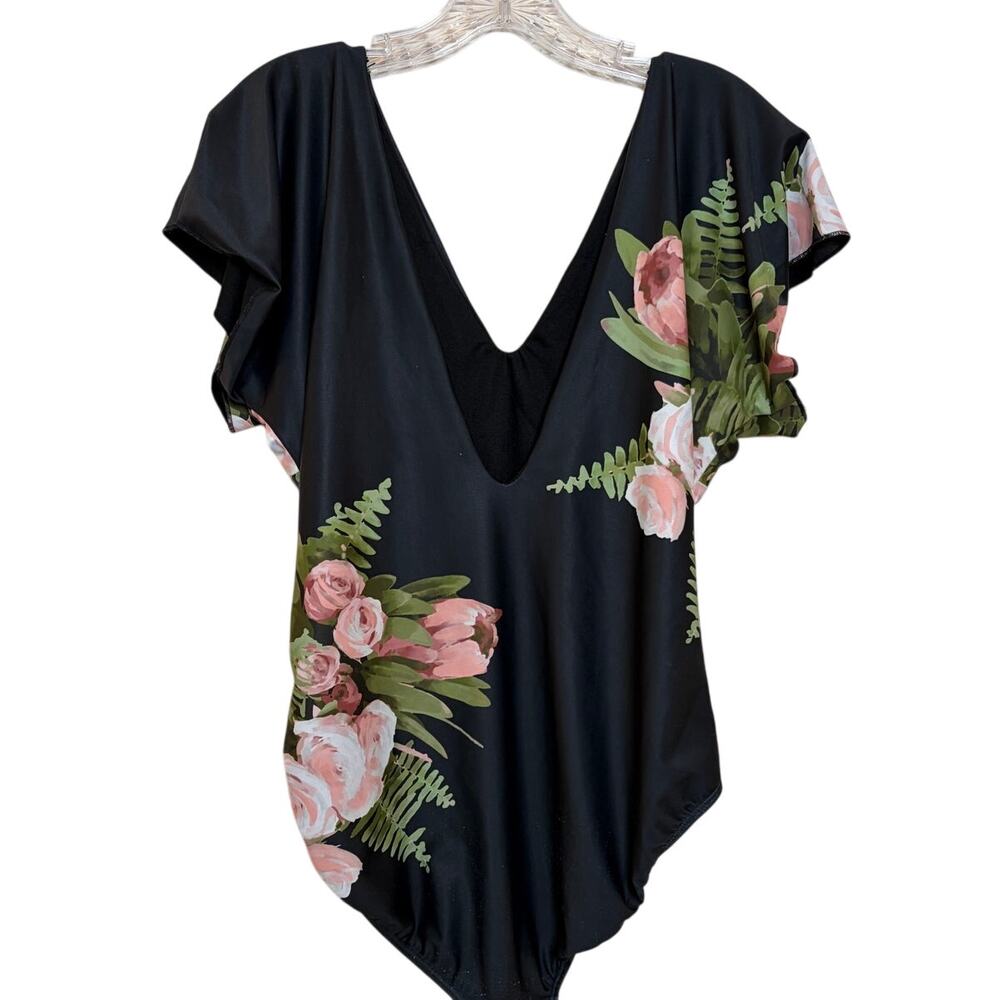 Albion One Piece Floral Swimwear Size XL - Picture 2 of 7